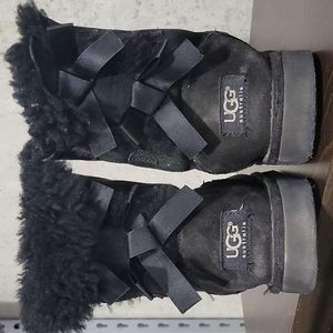 Ugg Black Bow Boots